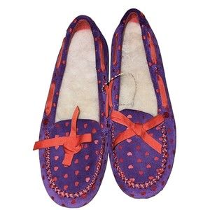 UGG Australia CELPMHRT Heart Belle Slipper Flat Shoes Size 5